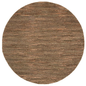 Safavieh Natural Fiber Couture Ivory Area Rug – Hand Loomed Jute & Cotton Runner For Elegant Spaces Green ,Natural 80% Jute 20% Cotton Nfc101y-6r