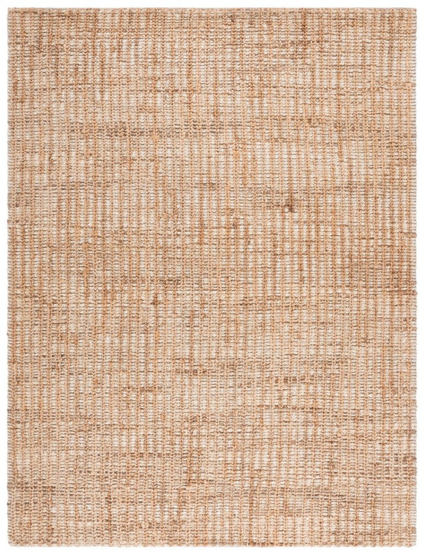 Safavieh Natural Fiber Jute Cotton Runner Hand Loomed Artisan Weave for Hallways and Entryways 8'-0" x 10'-0" NFC102A-8