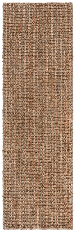 Safavieh Natural Fiber Couture Handcrafted Area Rug - Luxurious Jute & Cotton Blend, Timeless Elegance Green ,Natural 80% Jute 20% Cotton Nfc102y-3