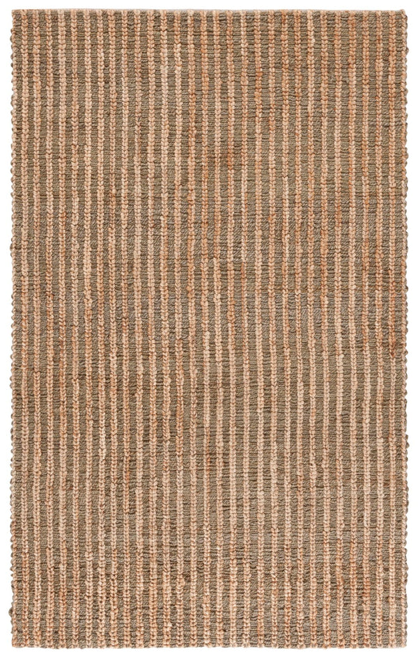 Safavieh Natural Fiber Couture Handcrafted Area Rug - Luxurious Jute & Cotton Blend, Timeless Elegance Green ,Natural 80% Jute 20% Cotton Nfc102y-3