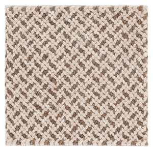 Safavieh Natural Fiber Couture Hand Loomed Area Rug - Elegant Geometric Design For Contemporary Living Spaces Beige ,Grey 45% Wool 30% Jute 20% Cotton 5% Polyster Nfc104f-6