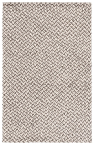 Safavieh Natural Fiber Couture 104f Modern Geometric Runner Rug - Elegant Hand Loomed Design For Your Home Beige ,Grey 45% Wool 30% Jute 20% Cotton 5% Polyster Nfc104f-5