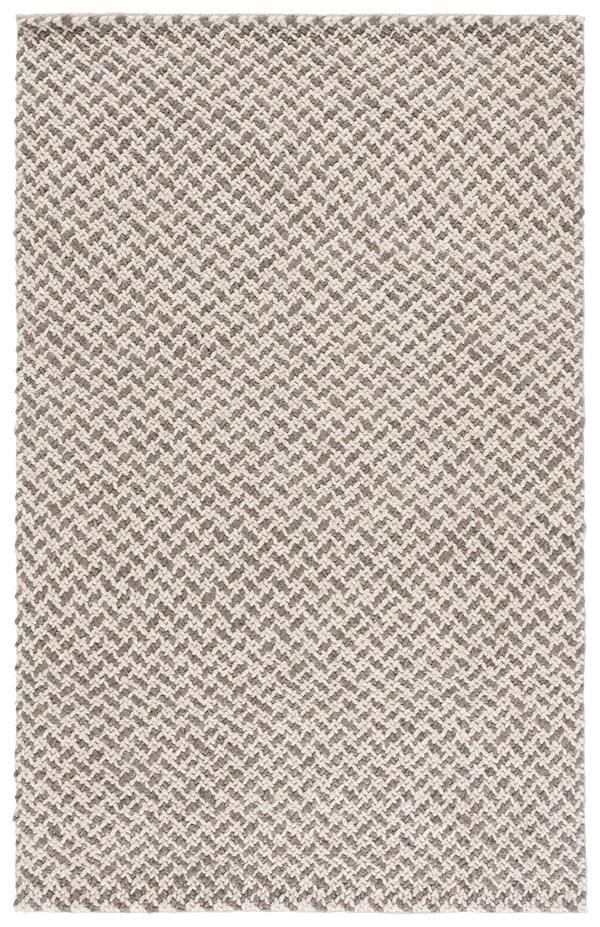 Safavieh Natural Fiber Couture 104f Modern Geometric Runner Rug - Elegant Hand Loomed Design For Your Home Beige ,Grey 45% Wool 30% Jute 20% Cotton 5% Polyster Nfc104f-5