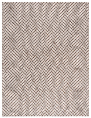 Safavieh Natural Fiber Couture 104f Modern Geometric Runner Rug - Elegant Hand Loomed Design For Your Home Beige ,Grey 45% Wool 30% Jute 20% Cotton 5% Polyster Nfc104f-8