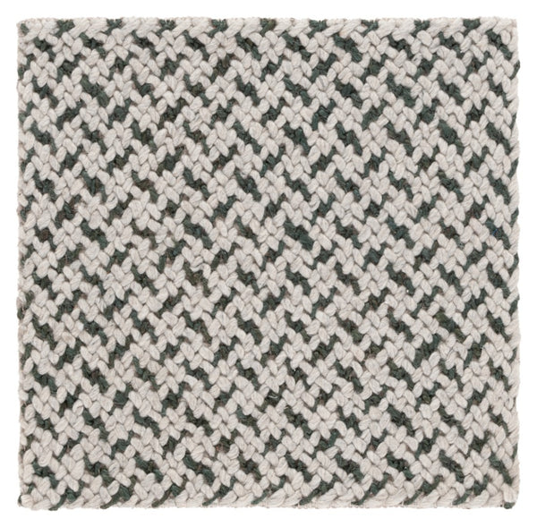 Safavieh Natural Fiber Couture Hand Loomed Area Rug - Elegant Geometric Design For Contemporary Living Spaces Teal ,Grey 45% Wool 30% Jute 20% Cotton 5% Polyster Nfc104j-3