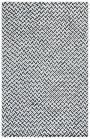 Safavieh Natural Fiber Couture 104f Modern Geometric Runner Rug - Elegant Hand Loomed Design For Your Home Teal ,Grey 45% Wool 30% Jute 20% Cotton 5% Polyster Nfc104j-5