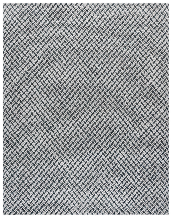 Safavieh Natural Fiber Couture 104f Modern Geometric Runner Rug - Elegant Hand Loomed Design For Your Home Teal ,Grey 45% Wool 30% Jute 20% Cotton 5% Polyster Nfc104j-8