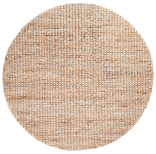 Safavieh Natural Handwoven Jute & Cotton Runner In Ivory — Durable Low-Profile Hallway Rug With Timeless Texture 2'-3" x 8'-0" NFC110A-28