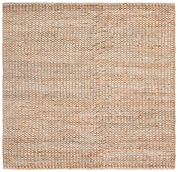 Safavieh Natural Handwoven Jute & Cotton Runner In Ivory — Durable Low-Profile Hallway Rug With Timeless Texture 2'-3" x 8'-0" NFC110A-28