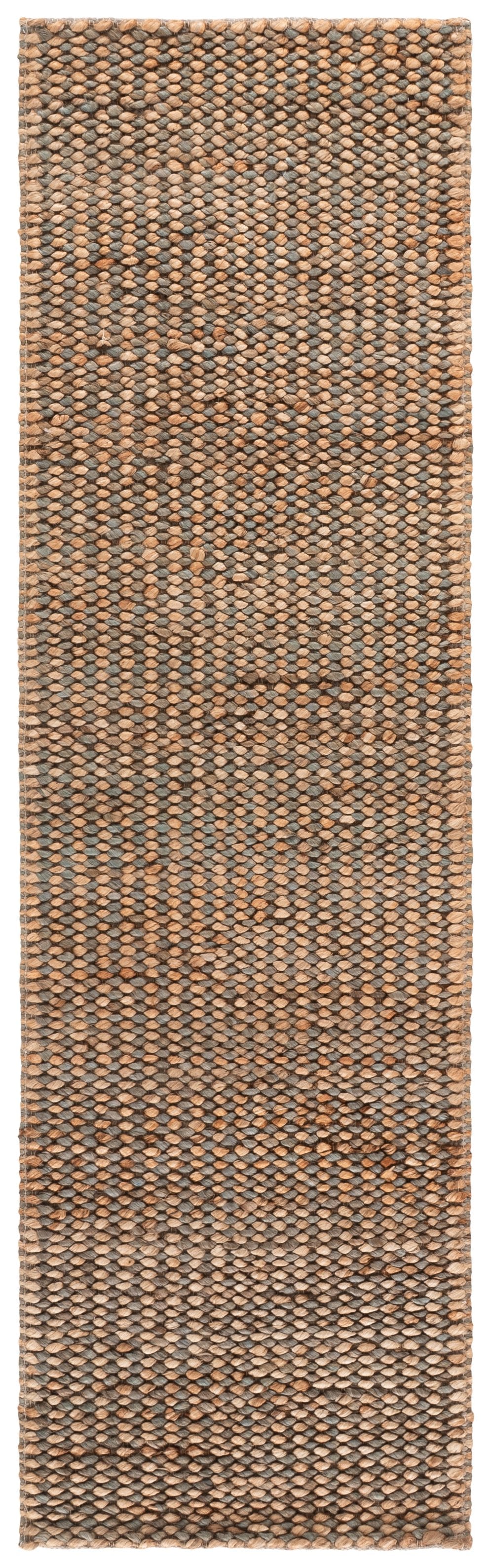 Safavieh Natural Handwoven Jute-Cotton Area Rug In Natural Silver — Textured, Durable, Coastal-Ready Accent 4'-0" x 6'-0" NFC110G-4