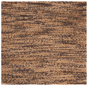 Safavieh Natural Handwoven Jute Runner Rug In Brown Neutral Tones — Low Profile, Durable Coastal Texture 2'-3" x 8'-0" NFC111T-28