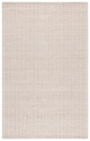 Safavieh Natural Ivory Handwoven Area Rug — Scandinavian Simplicity, Wool-Cotton Blend, Low-Profile Comfort 3'-0" x 5'-0" NFC112A-3