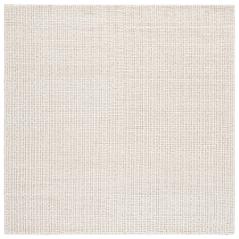 Safavieh Natural Handwoven Ivory Area Rug | 70% Wool Blend, Scandinavian Minimalist Design, Durable Soft Flat Pile 8'-0" x 10'-0" NFC112A-8