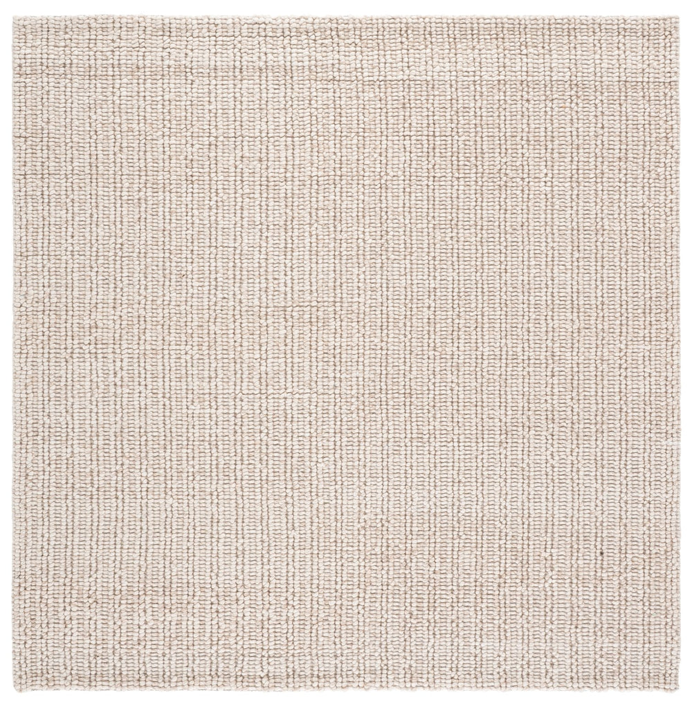 Safavieh Natural Handwoven Beige Area Rug — Wool Blend Scandinavian Style, Durable Soft Texture For Cozy Rooms 3'-0" x 5'-0" NFC112B-3