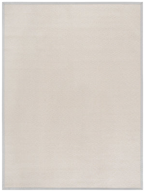 Safavieh Napa Stylish Faux Sisal Jacquard Weave Rug With Elegant Beige Border For Modern Home Décor Natural ,Beige Polypropylene + Polyuretheane Border Nfs148a-5