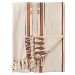 Jaipur Living Jaipur Living Sovima Cotton Loin-loom Woven Tribal Throw Reversible Artisan Blanket THR100343