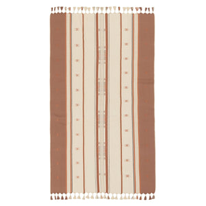 Jaipur Living Jaipur Living Sovima Cotton Loin-loom Woven Tribal Throw Reversible Artisan Blanket THR100343