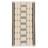 Jaipur Living Nagaland Throw Saramati Traditional Global Handmade Indoor Décor Cream 42"x72"