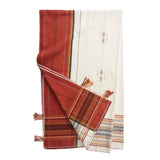 Jaipur Living Nagaland Throw Angami Traditional Global Handmade Indoor Décor Red 42"x72"