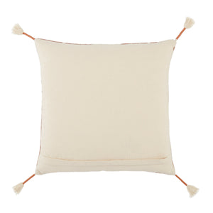 Jaipur Living Jaipur Living Handwoven Cotton Pillow Cover Naga Tribal Geometric Tassel Accent PLC102301