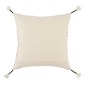 Jaipur Living Jaipur Living Handwoven Cotton Tribal Pillow Cover with Fringe Tassels Naga Artisan PLC102303