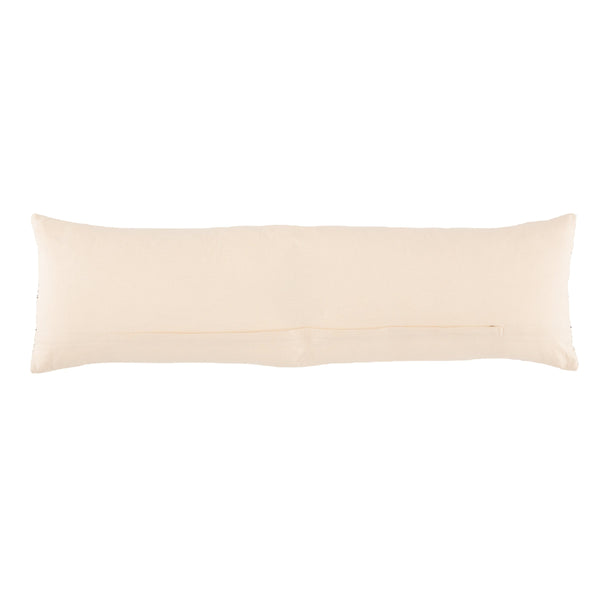 Jaipur Living Jaipur Living Zeliang Hand-loomed Cotton Lumbar Pillow with Tribal Geometric Tassel Trim Poly Fill PLW103512