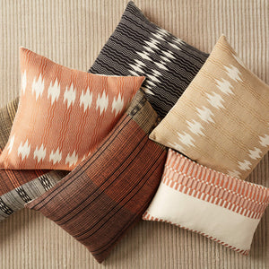 Jaipur Living Jaipur Living Handwoven Cotton Lumbar Pillow Cover Naga Tribal Geometric Boho Decor PLC102414