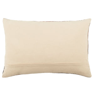 Jaipur Living Jaipur Living Patkai Handwoven Cotton Lumbar Pillow Naga Tribal Geometric Artisan Tan Poly Fill PLW103691