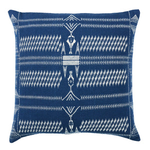 Jaipur Living Jaipur Living Saramati Handwoven Cotton Tribal Geometric Throw Pillow Nagaland Artisan Craft Down PLW103833