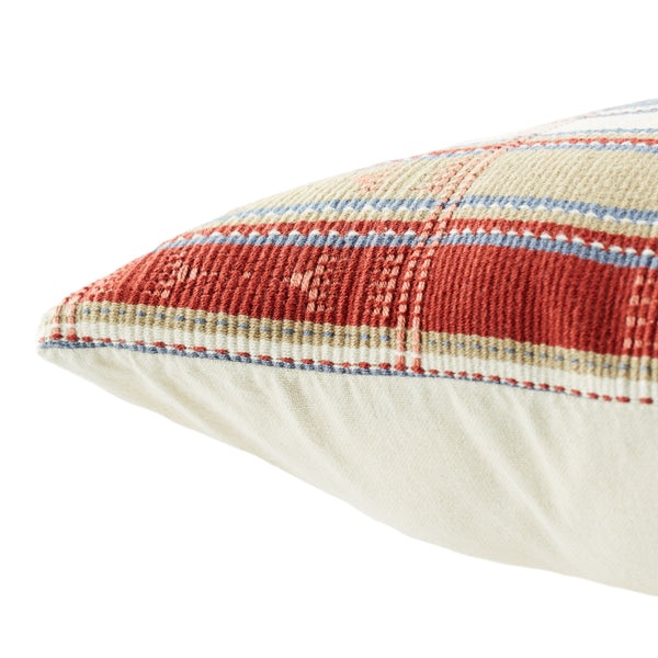 Jaipur Living Jaipur Living Handwoven Cotton Tribal Pillow Cover Naga Artisan Geometric Stripe Accent PLC102534
