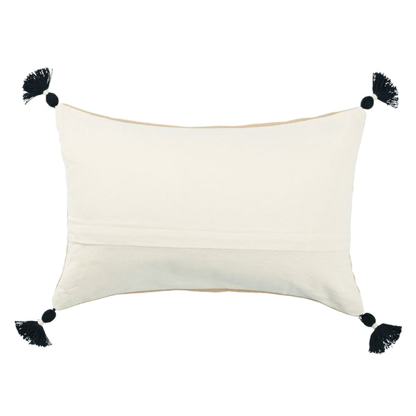 Jaipur Living Jaipur Living Tobu Handwoven Cotton Lumbar Pillow Nagaland Tribal Stripe Artisan Accent Poly Fill PLW103886