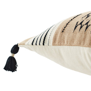 Jaipur Living Jaipur Living Handwoven Cotton Lumbar Pillow Cover Naga Tribal Stripe Boho Decor PLC102549