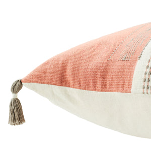 Jaipur Living Jaipur Living Handwoven Cotton Tribal Stripe Throw Pillow for Bohemian Interiors Down PLW103855