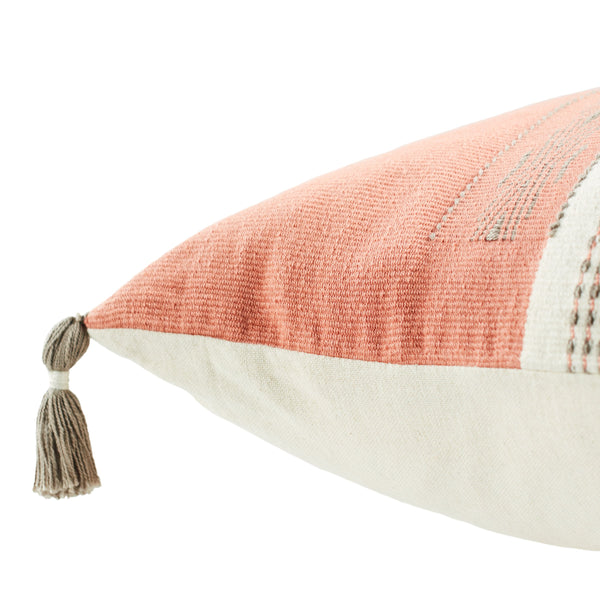 Jaipur Living Jaipur Living Handwoven Cotton Tribal Stripe Throw Pillow for Bohemian Interiors Down PLW103855