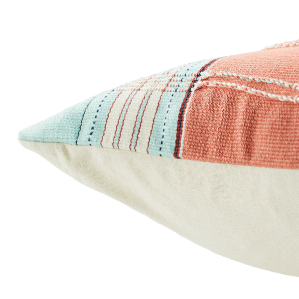 Jaipur Living Jaipur Living Handwoven Cotton Tribal Stripe Pillow Cover Artisan Naga Boho Accent PLC102536