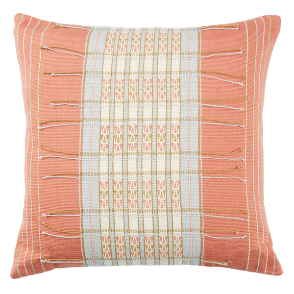 Jaipur Living Jaipur Living Handwoven Cotton Tribal Stripe Pillow Cover for Eclectic Boho Rooms PLC102537