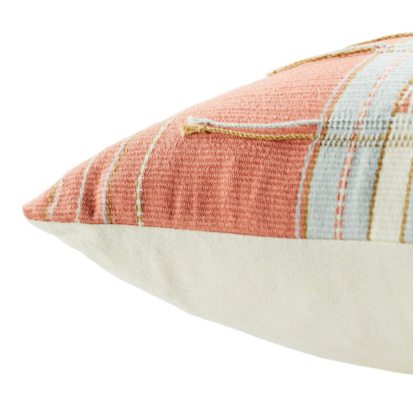 Jaipur Living Jaipur Living Handwoven Cotton Tribal Stripe Pillow Cover for Eclectic Boho Rooms PLC102537