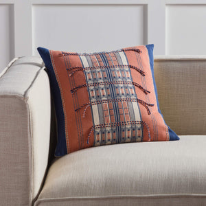 Jaipur Living Jaipur Living Handwoven Cotton Tribal Stripe Pillow Cover for Boho Rooms PLC102538