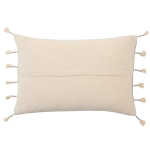 Jaipur Living Jaipur Living Khuza Handwoven Cotton Lumbar Pillow Naga Tribal Geometric Artisan Down PLW103862