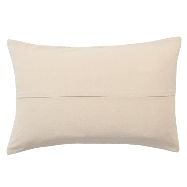 Jaipur Living Jaipur Living Lumami Handwoven Cotton Lumbar Pillow Naga Tribal Stripe Artisan Craft Cream Down PLW103864
