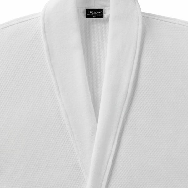 JLA Home Waffle Velour Cotton Bath Robe with Shawl Collar and Antimicrobial Spa Finish NH04-0003