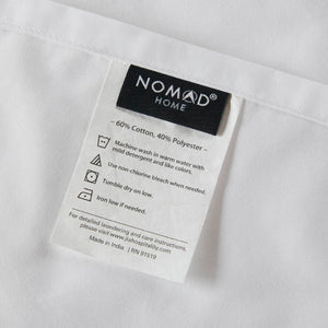 JLA Home Percale Weave 300 Thread Count Cotton Sheet Set with Antimicrobial Hotel Comfort 60% Cotton 40% Polyester 4.13 H NH20-0141