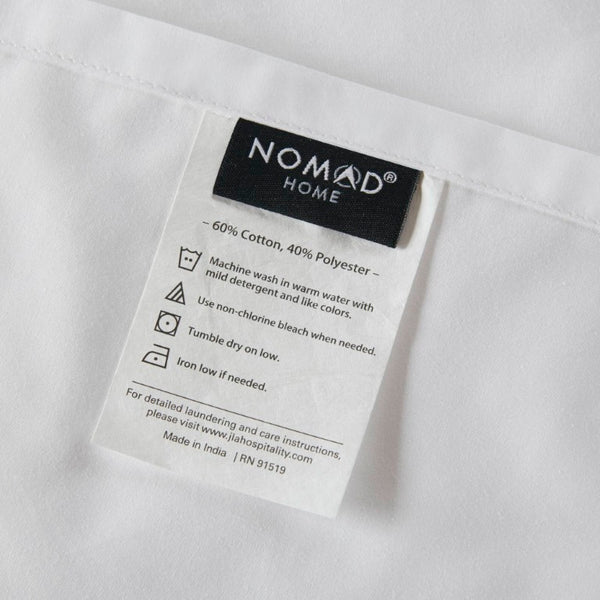 JLA Home Percale Weave 300 Thread Count Cotton Sheet Set with Antimicrobial Hotel Comfort 60% Cotton 40% Polyester 4.72 H NH20-0142