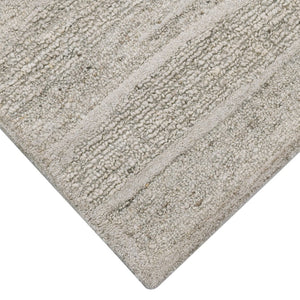 Amer Rugs Nimbus Modern Geometric Lines Hand-hooked Area Rug - Elevate Your Space With Nature's Beauty Beige Wool, Cotton Backing Nim30203