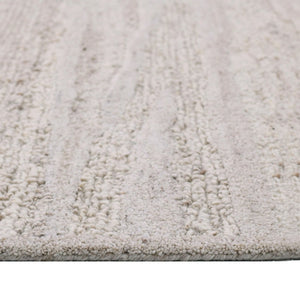 Amer Rugs Nimbus Modern Geometric Lines Hand-hooked Area Rug - Elevate Your Space With Nature's Beauty Beige Wool, Cotton Backing Nim30203