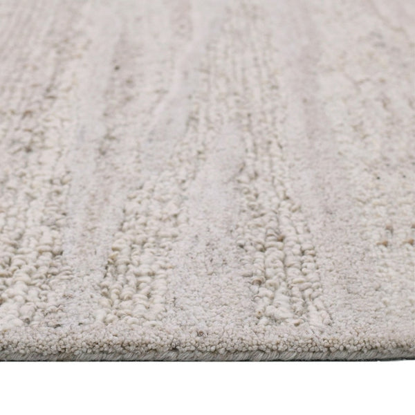 Amer Rugs Nimbus Modern Geometric Lines Hand-hooked Area Rug - Elevate Your Space With Nature's Beauty Beige Wool, Cotton Backing Nim30203