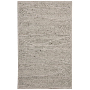 Amer Rugs Nimbus Modern Geometric Lines Hand-hooked Area Rug - Elevate Your Space With Nature's Beauty Beige Wool, Cotton Backing Nim80576