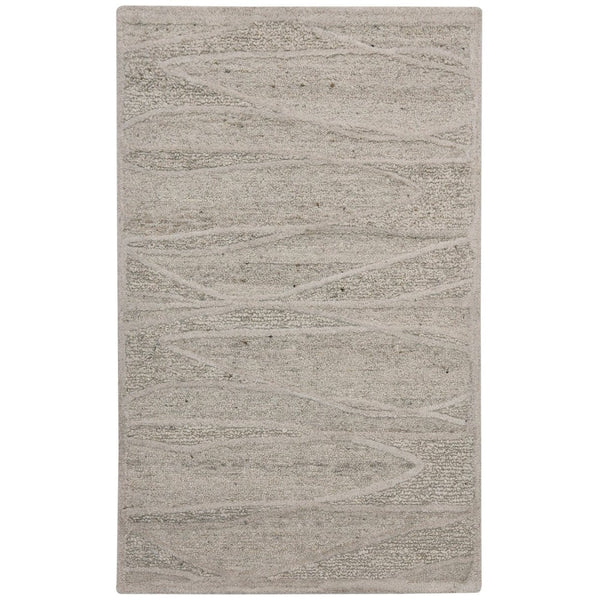 Amer Rugs Nimbus Modern Geometric Lines Hand-hooked Area Rug - Elevate Your Space With Nature's Beauty Beige Wool, Cotton Backing Nim80576