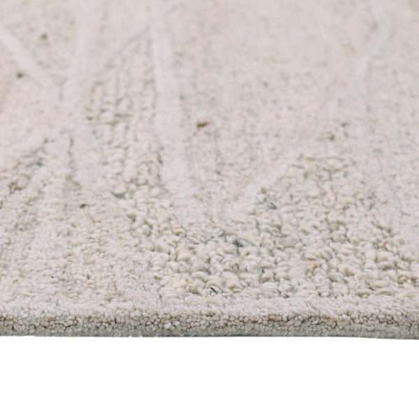 Amer Rugs Nimbus Modern Geometric Lines Hand-hooked Area Rug - Elevate Your Space With Nature's Beauty Beige Wool, Cotton Backing Nim80576