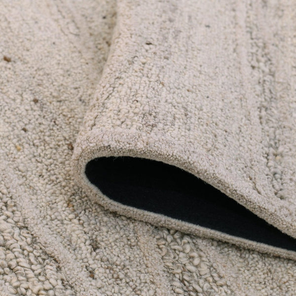 Amer Rugs Nimbus Modern Geometric Lines Hand-hooked Area Rug - Elevate Your Space With Nature's Beauty Beige Wool, Cotton Backing Nim80576